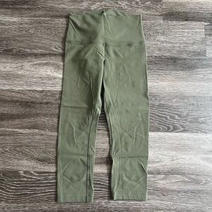 Lululemon dark green legging